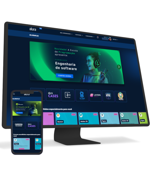 imagem das plataformas